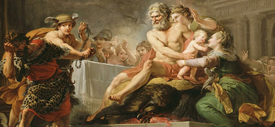 Tantalo, il titano che osò sfidare gli dei Banchetto di Tantalo