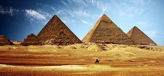 Un’insolita scoperta nella Grande Piramide Piramidi di Giza