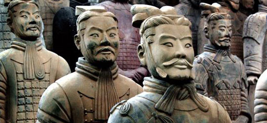 I tesori nascosti delle antiche tombe cinesi Tombe Cinesi - Esercito di Terracotta