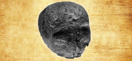 Il misterioso teschio di carbone di Freiberg Teschio di Carbone di Freiberg