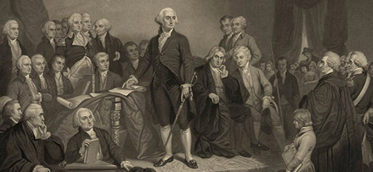 Le visioni profetiche di George Washington Generale George Washington
